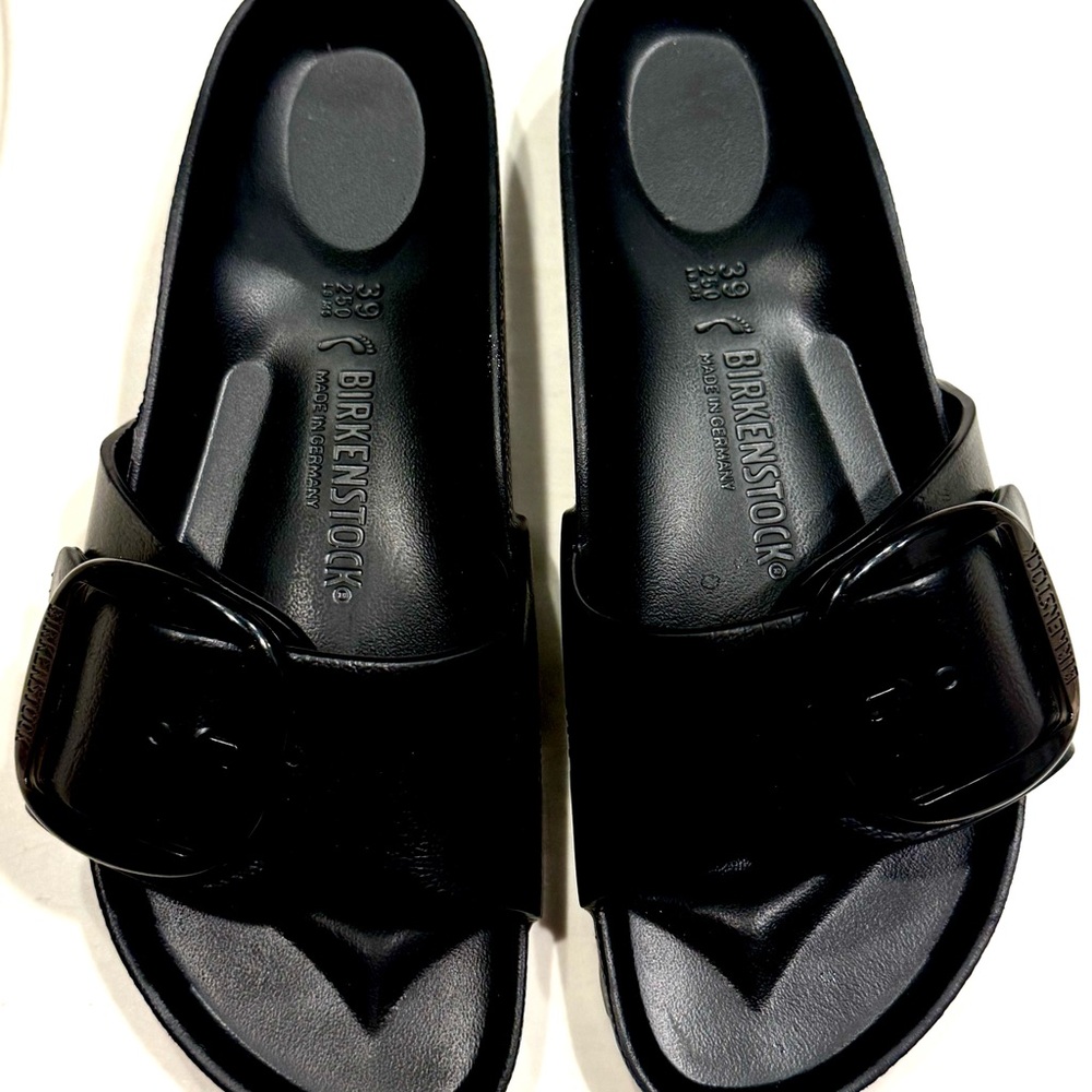 Birkenstock Women's EVA Madrid Big Buckle Black Sandals
